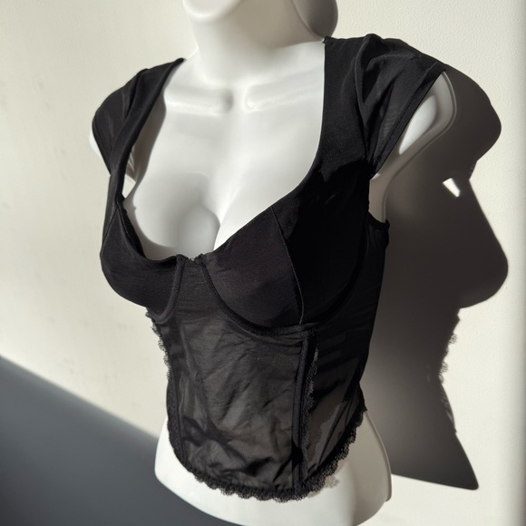 Garage Other - Garage corset top with open back